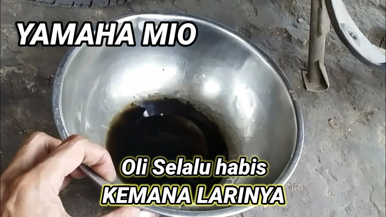 Penyebab oli motor matik selalu berkurang padahal gak ngebul