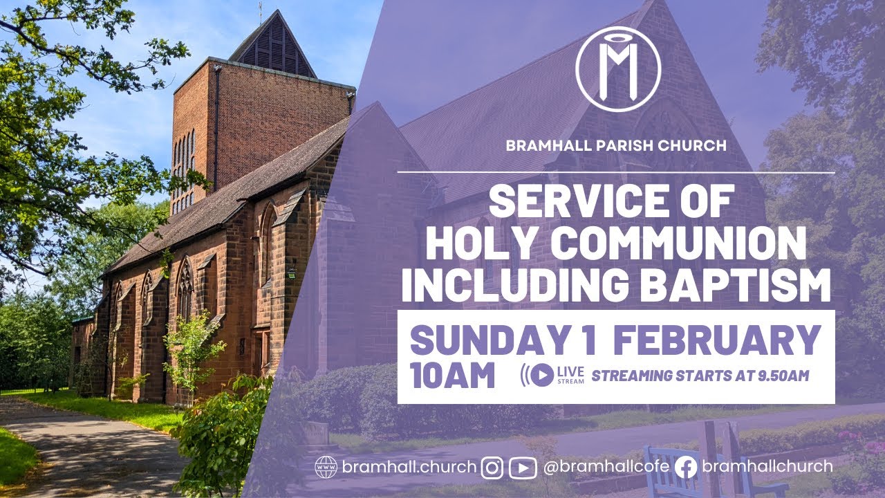 Sunday 1st February 2026 | Service of Holy Communion & Baptism | Presentation of Christ
