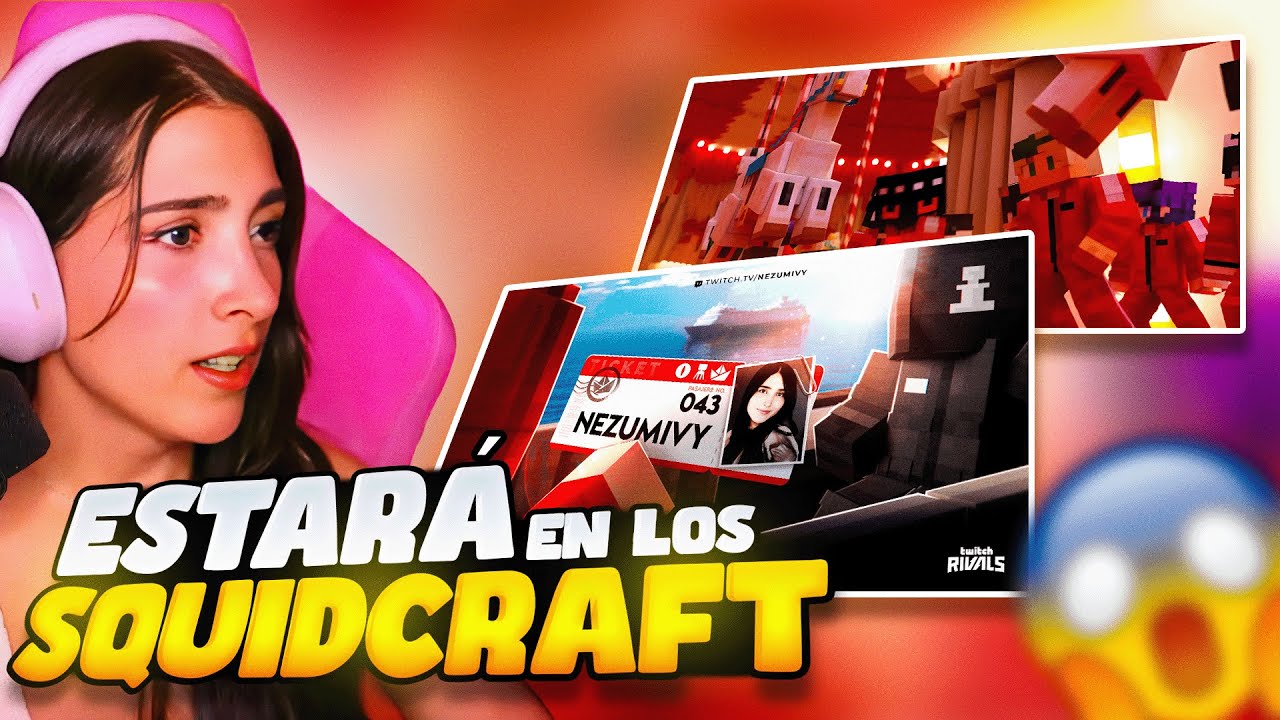 NEZUMI reacciona al TRAILER de los SQUID CRAFT GAMES 4 😱😱