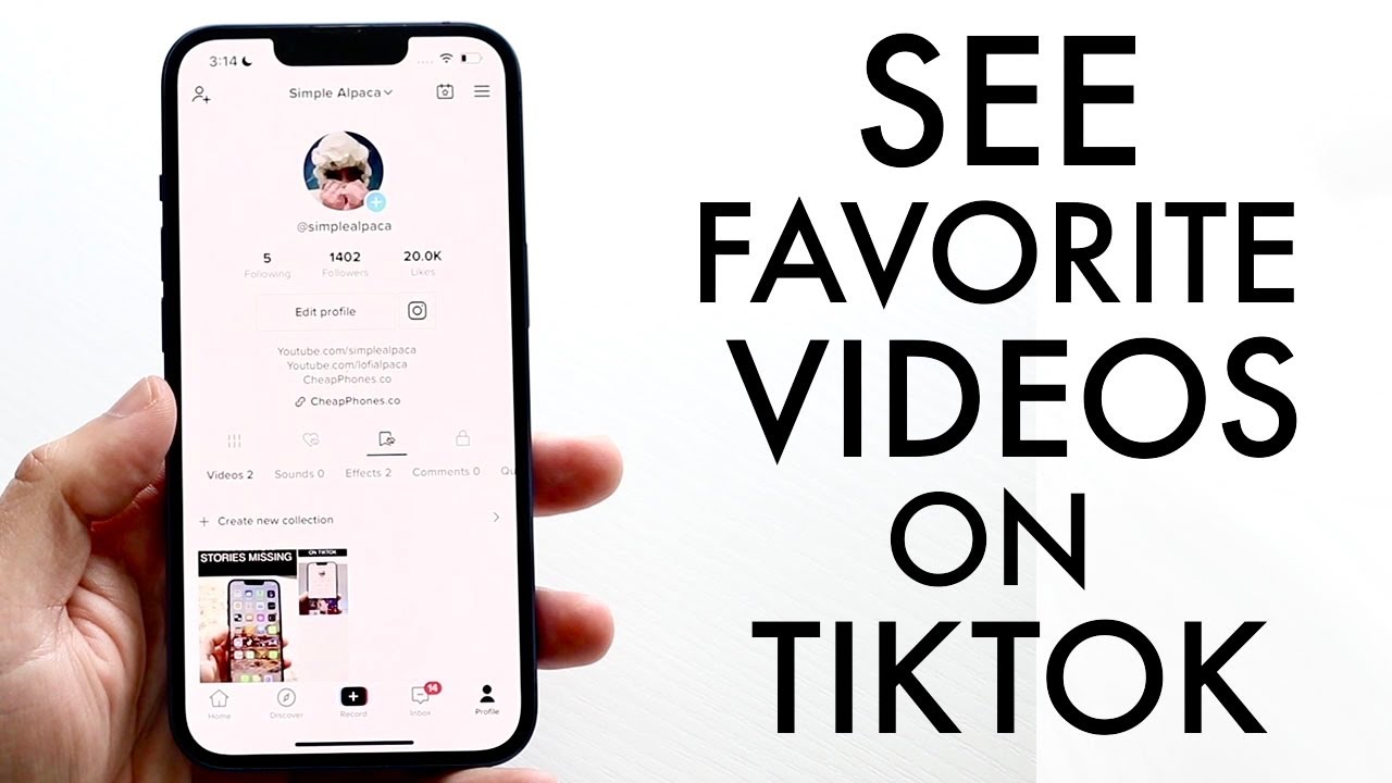 How To See Favorite Videos On TikTok! (2022)