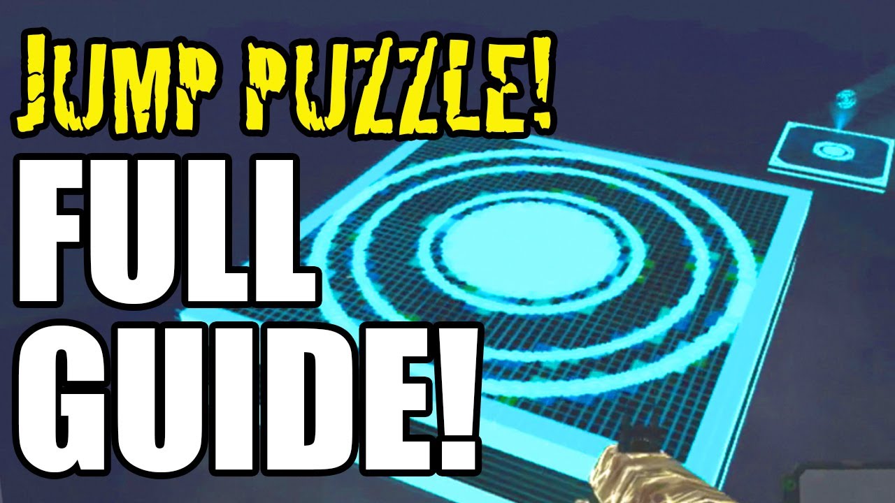 Jump Puzzle FULL GUIDE! Descent Map COD Advance Warfare Reckoning DLC