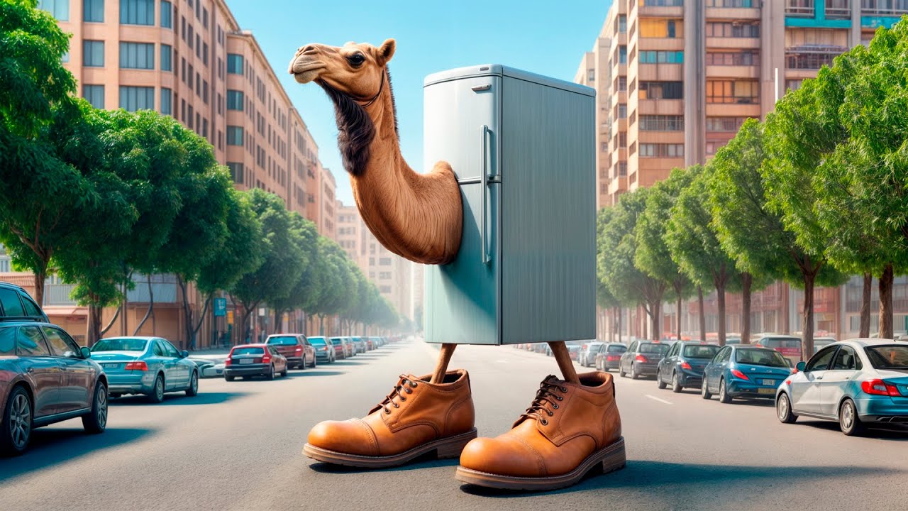 Frigo Camelo, но в 4K (оригинальный мем) + перевод | Итальянские Brainrot Animals