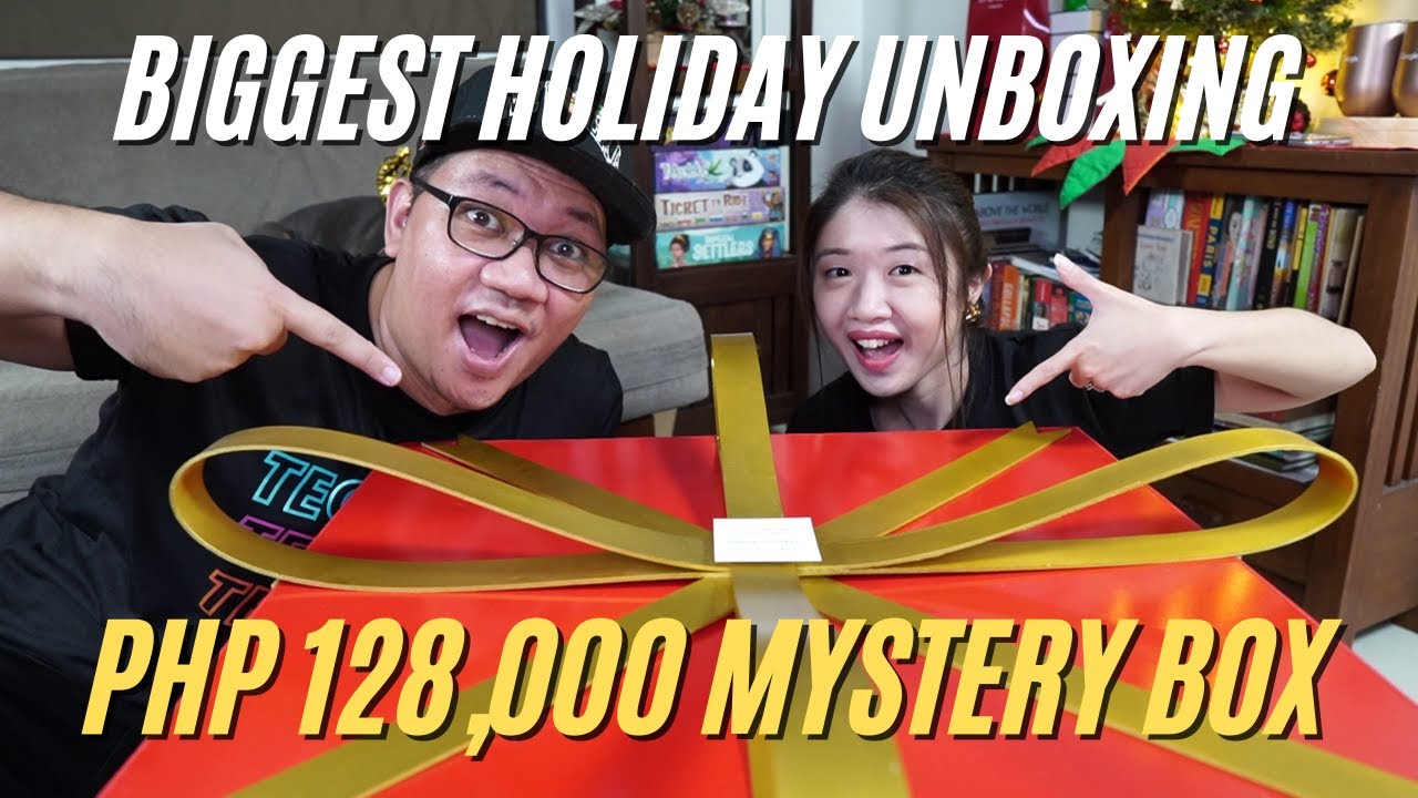 [Php 128,000 Mystery Box] The Biggest Holiday Unboxing from Lenovo and Intel!
