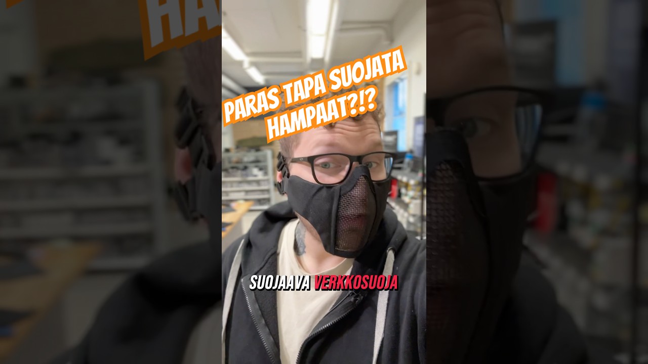Paras tapa suojata hampaat? #airsoft #airsoftfinland