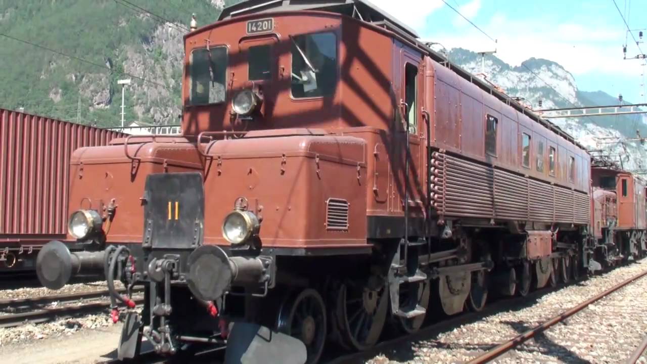 Ce 6/8 SBB Krokodil + Grossmutter in Erstfeld