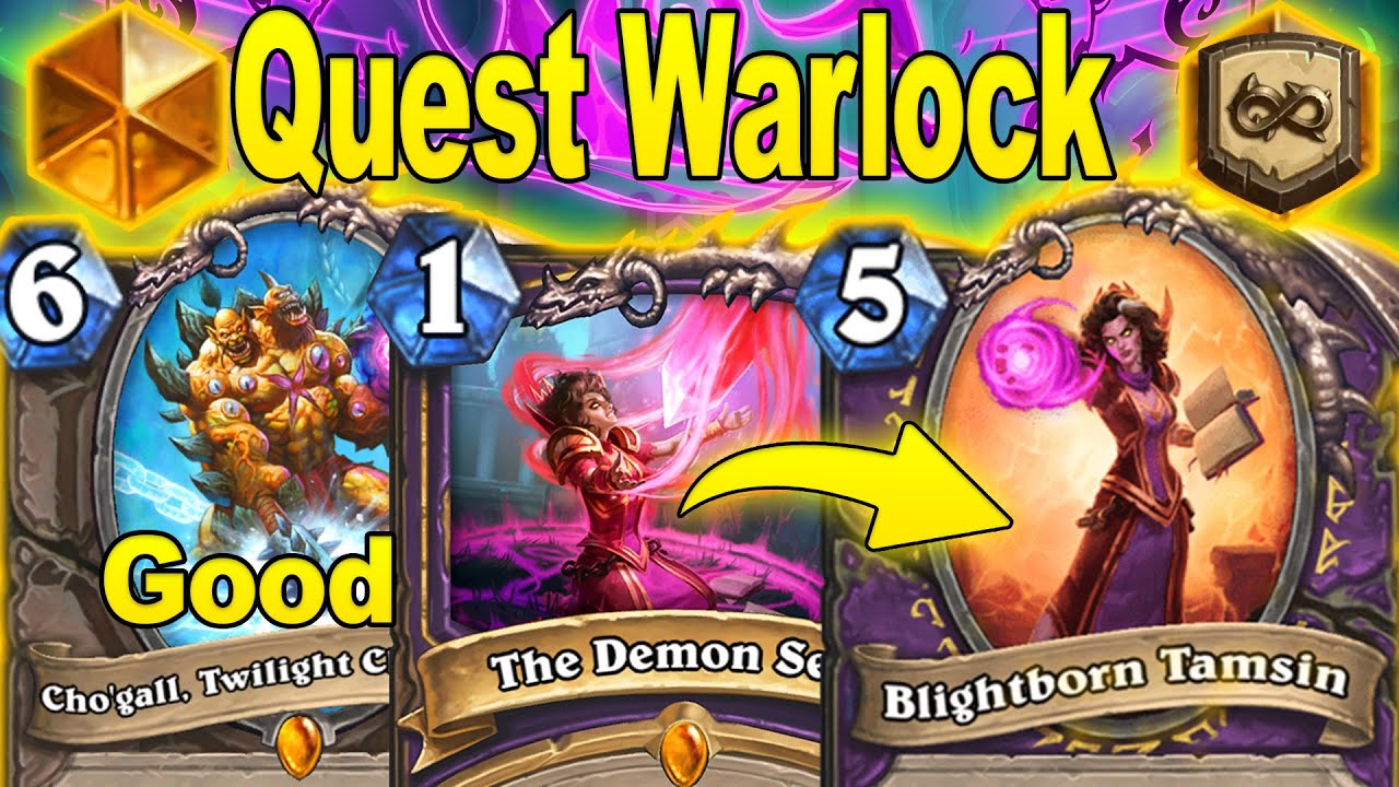 Banned Quest Warlock 1.0 Is Beyond Fun & Interactive At Wild Showdown in the Badlands | Hearthstone