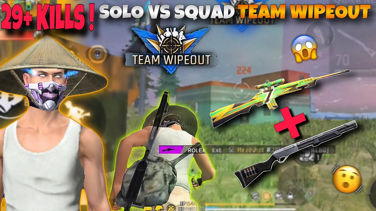 Kill 29!😨 Solo vs Squad In Indian Server 🇮🇳 #freefire #rolexexe #esports