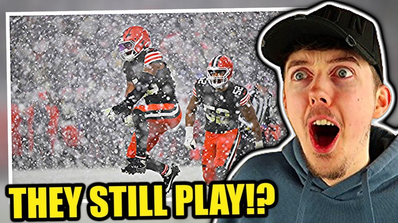 British Guy reacts to the Craziest Snow Moments in NFL History!