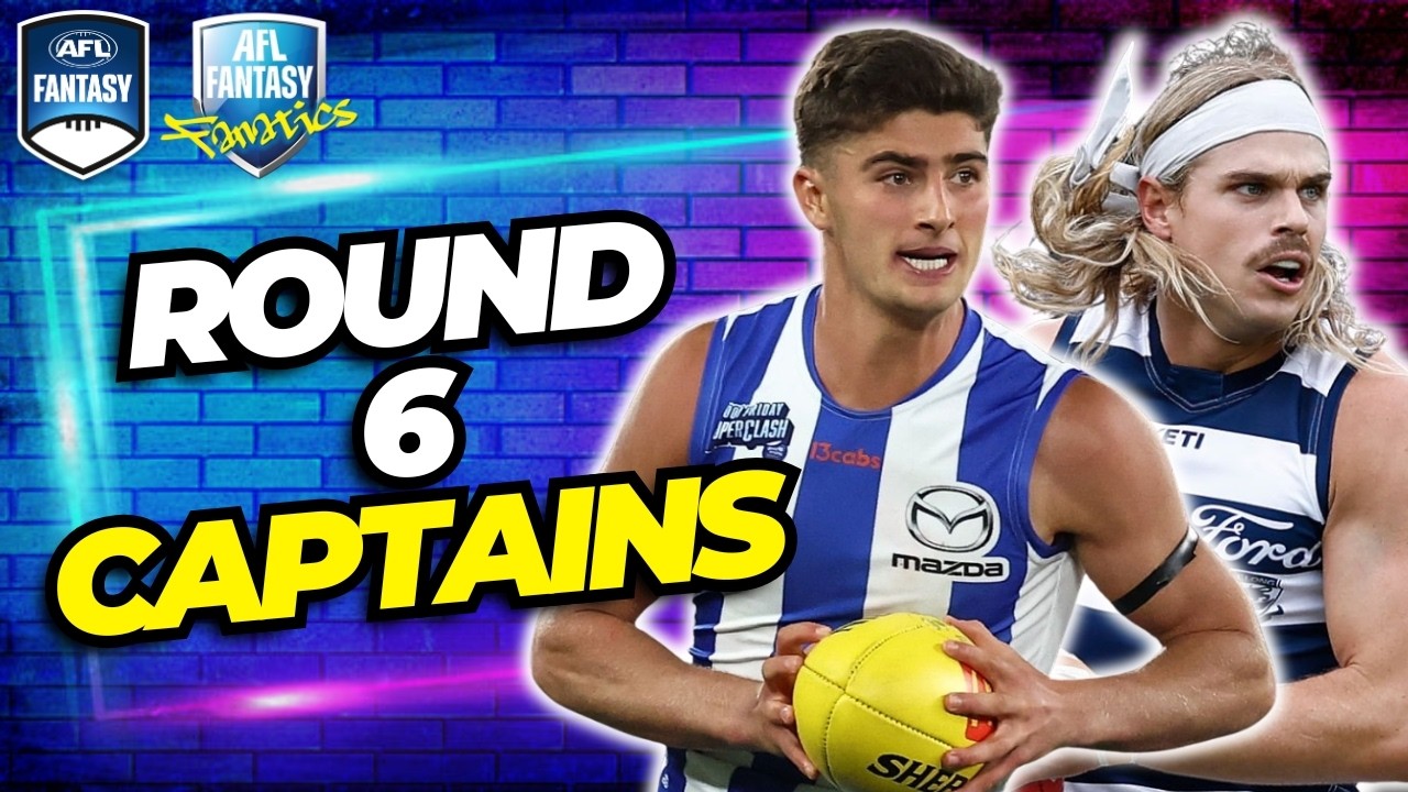 Капитаны команд в 6-м туре | AFL Fantasy 2026