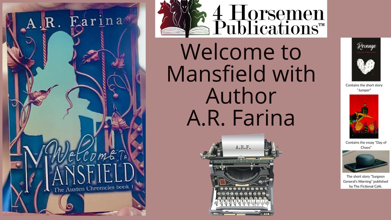Welcome to Mansfield with Author A. R.  Farina