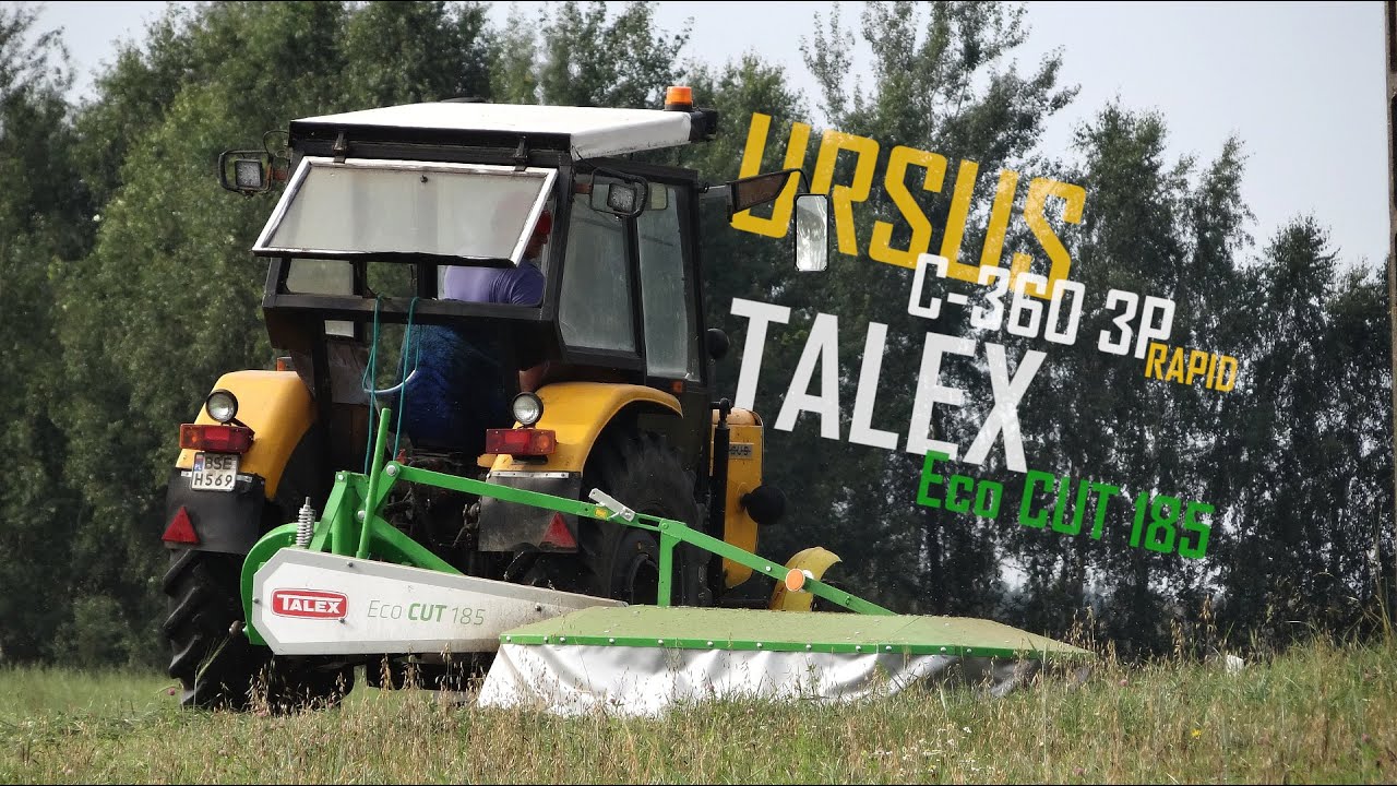 Ursus C-360 3P RAPID & Talex Eco CUT 185