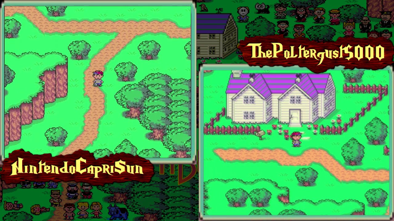 Earthbound Race vs. ThePoltergust5000 Part 1