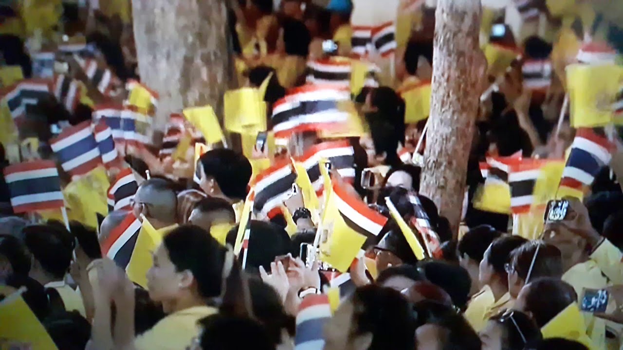 The coronation of King Rama X