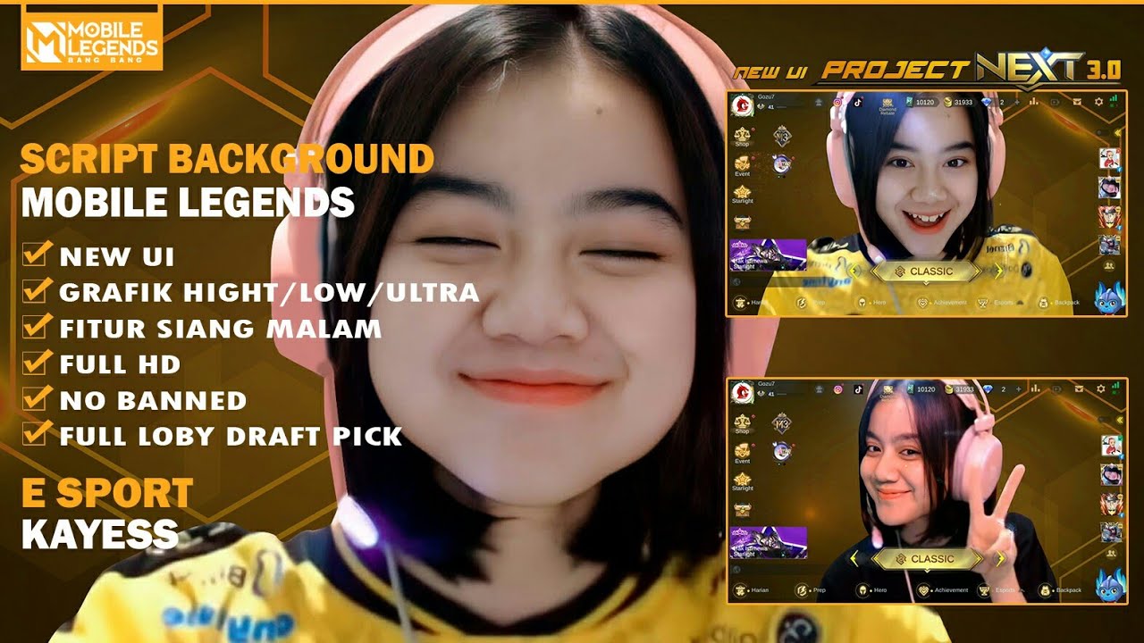 Background Mobile Legends New UI Kayess