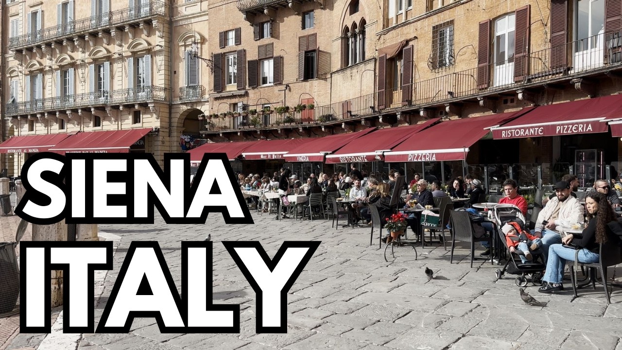 Siena Italy in 4K: Ultimate POV Walking Travel Journey