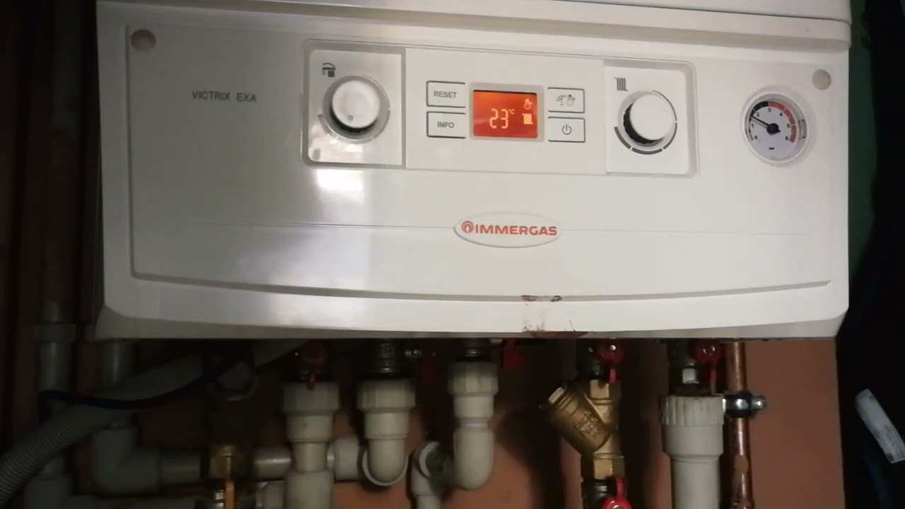 Problemy z piecem gazowym Immergass Victrix exa