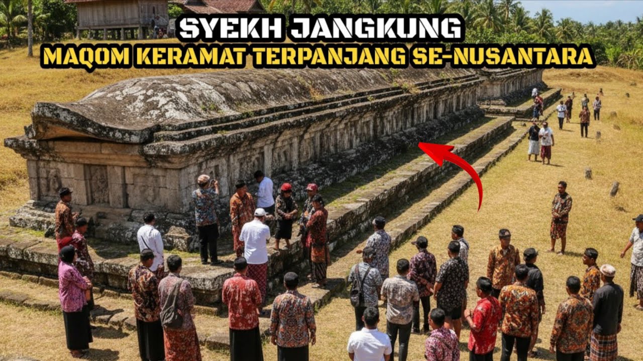 JAWA BARAT GEGER...! Makam Keramat Wali Syekh Jangkung Terpanjang Se-Nusantara