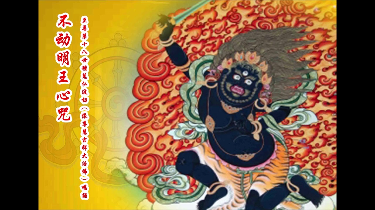 不动明王心咒 - 至尊第十八世种菟仁波切（依尊慧吉祥大活佛）唱诵