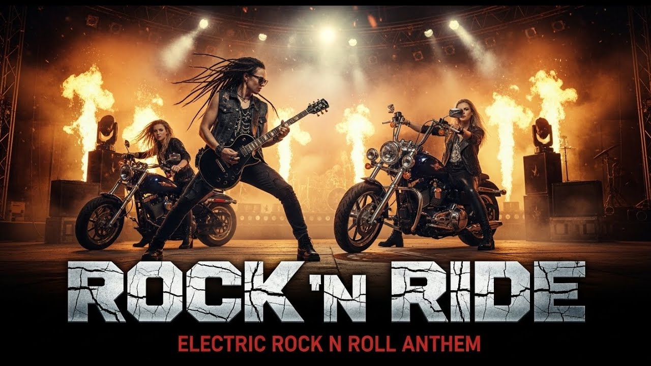 Best Music Rock n Roll 🎶 Rock n Ride 🎸 Electric Rock n Roll Anthem