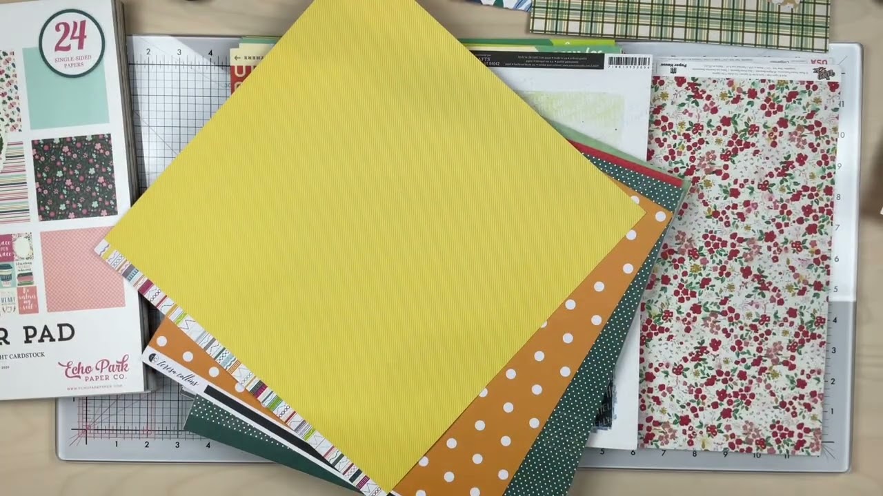 Scrappy Share: The Big Clean // Paper Piles from My Floor