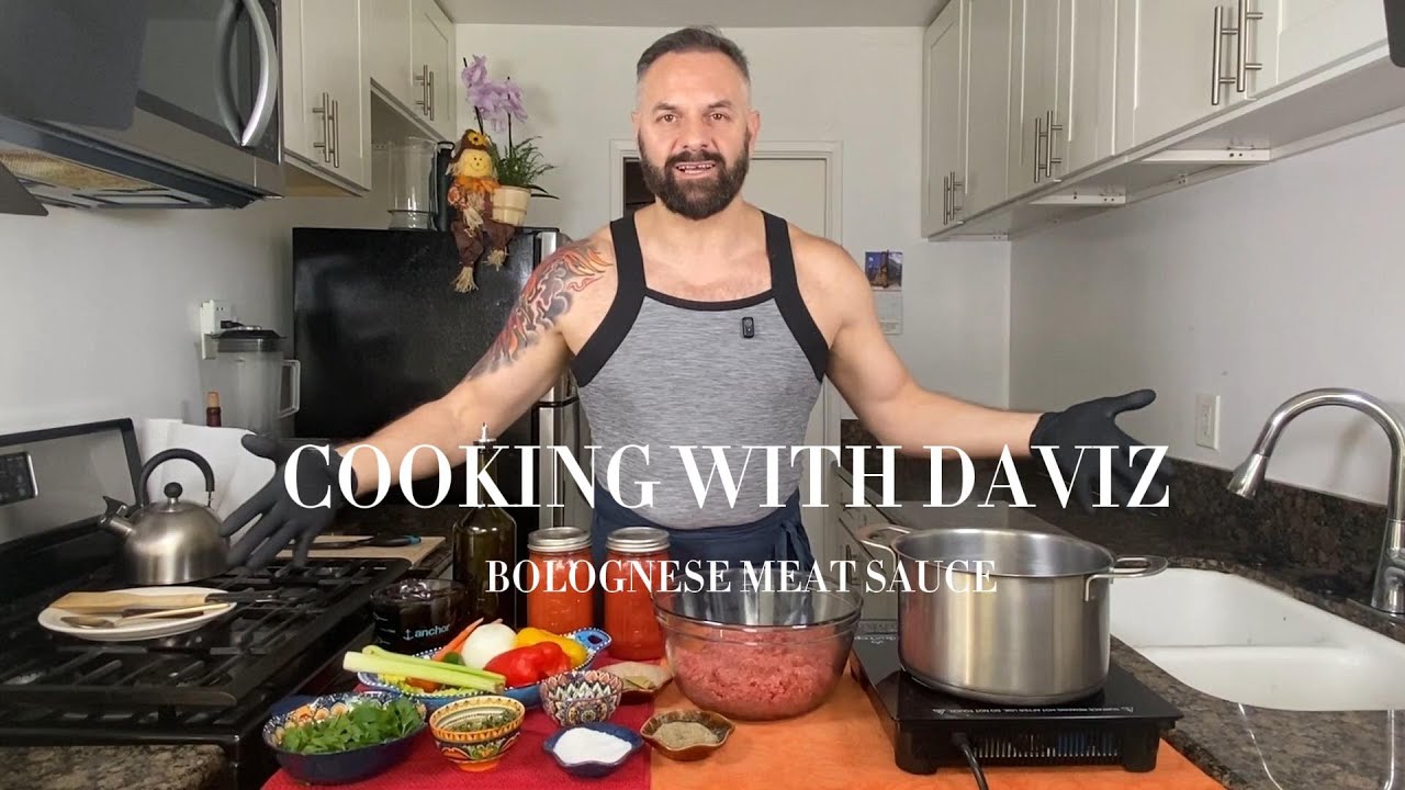 A Delicious creamy, rich Meat Bolognese sauce with a little bit Spicy flavor Jalapeno Pepper.