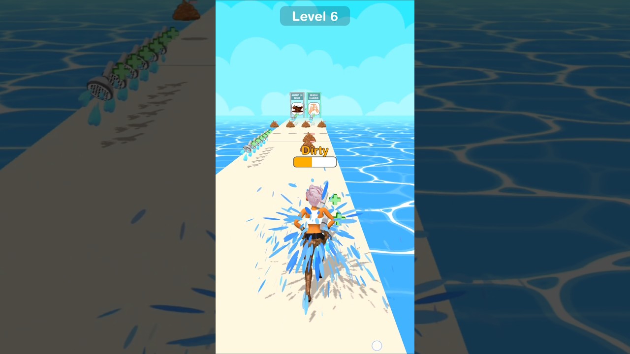 Muddy Girl Runner Level 6 #プロセカ #プロジェクトセカイ #돈