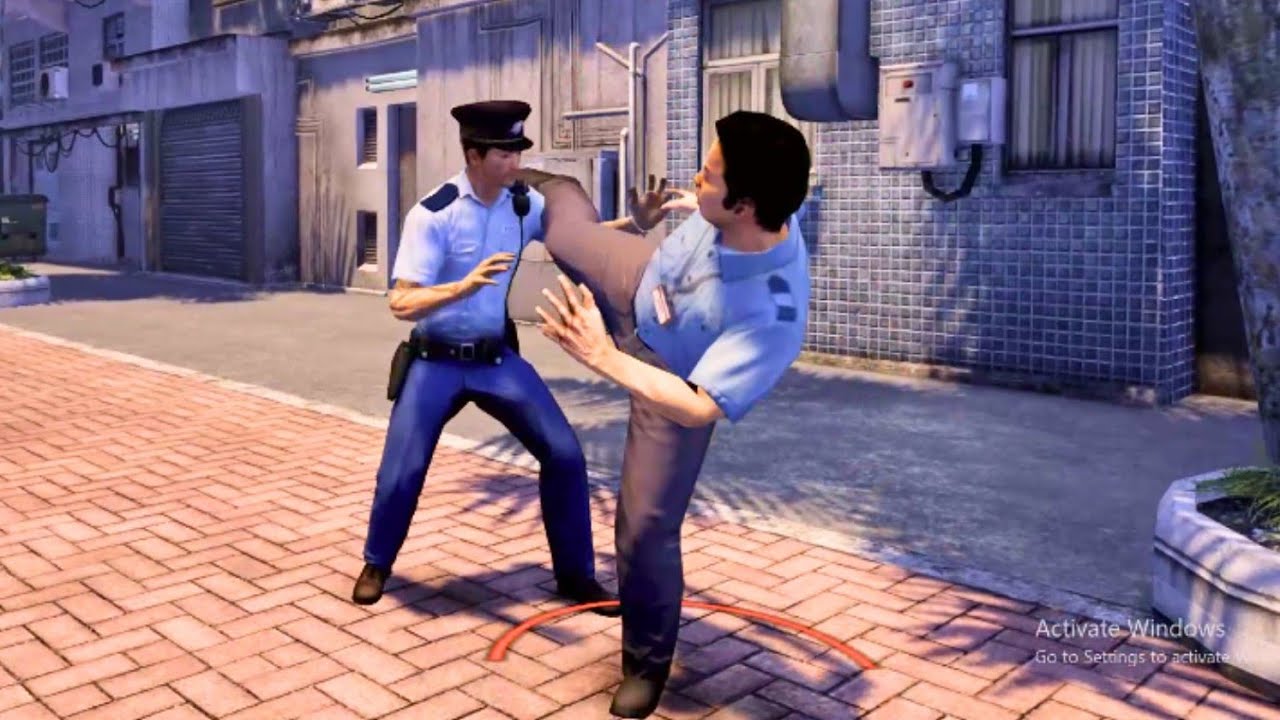 Sleeping Dogs - Police Officer Cop Brutal Combat & Takedowns -PC
