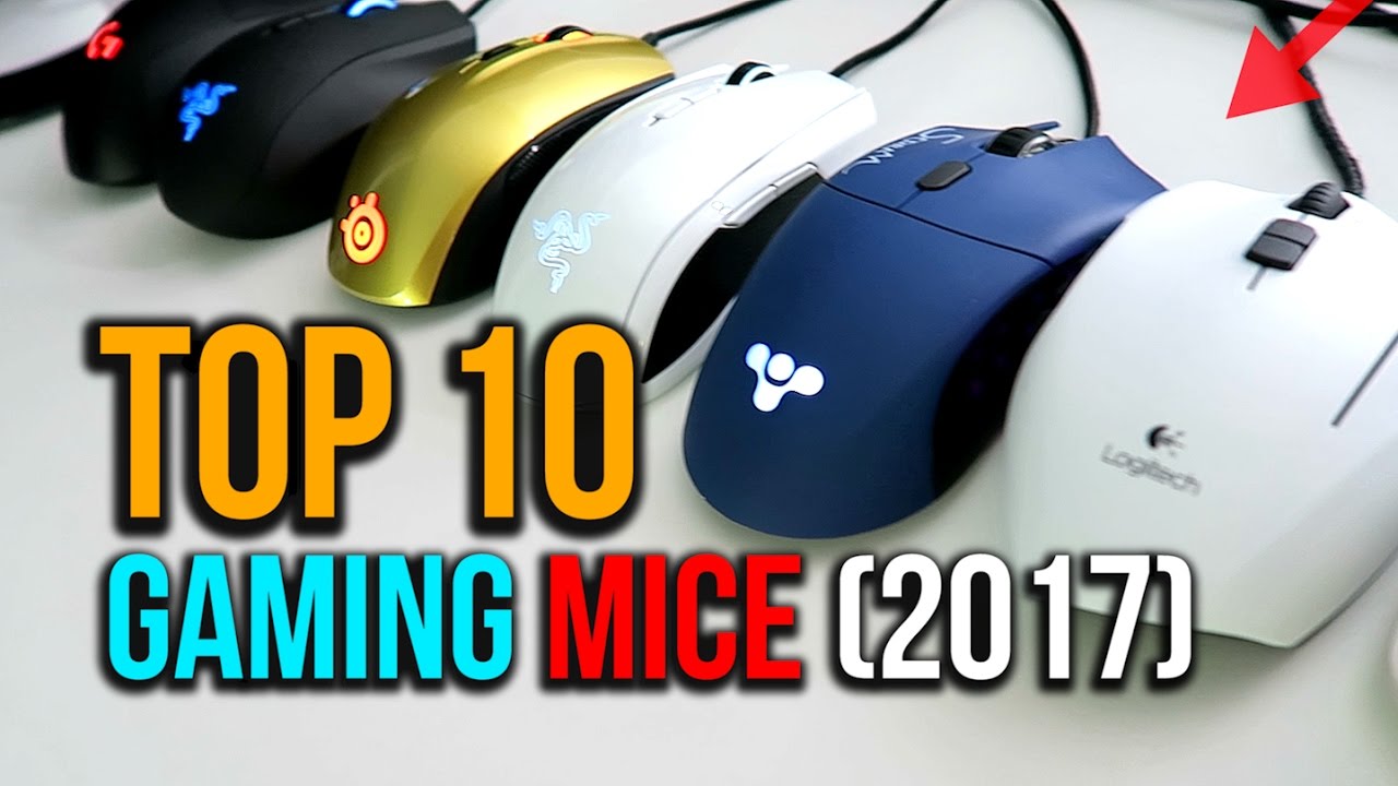 Top 10 Gaming Mice for FPS, MOBA, MMO (2017)