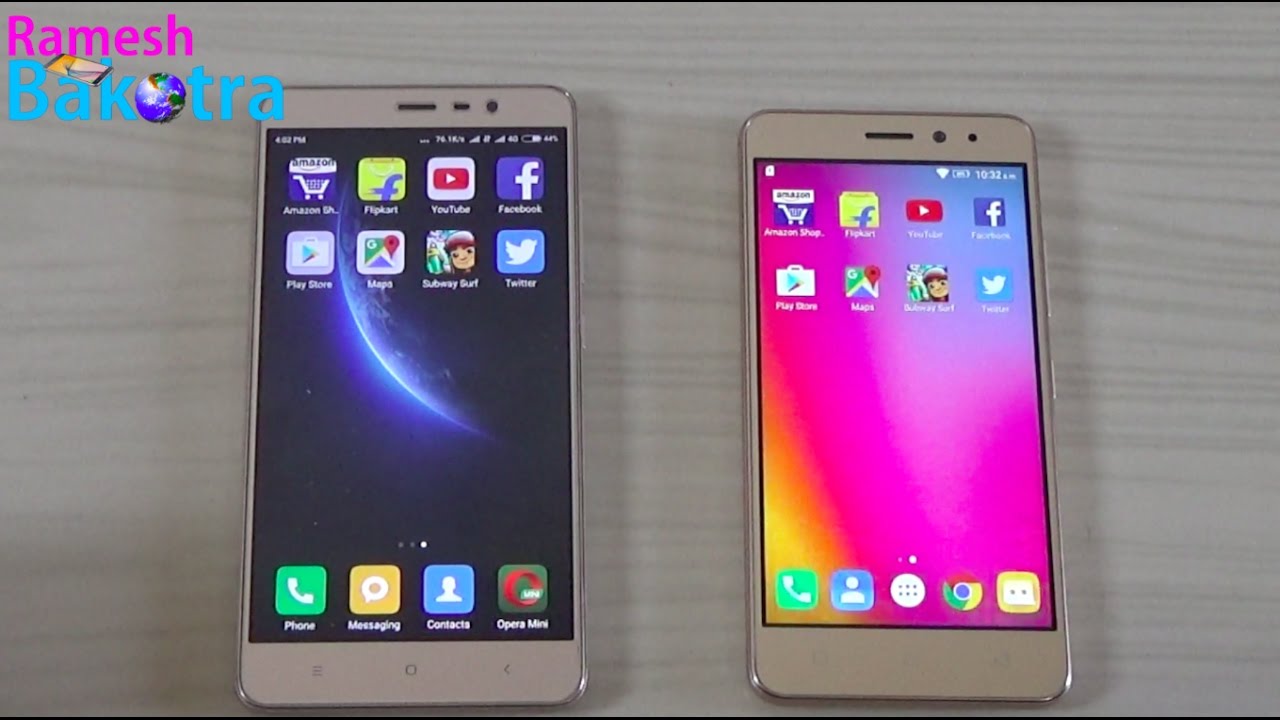 Lenovo K6 Power vs Mi Note 3 SpeedTest Comparison