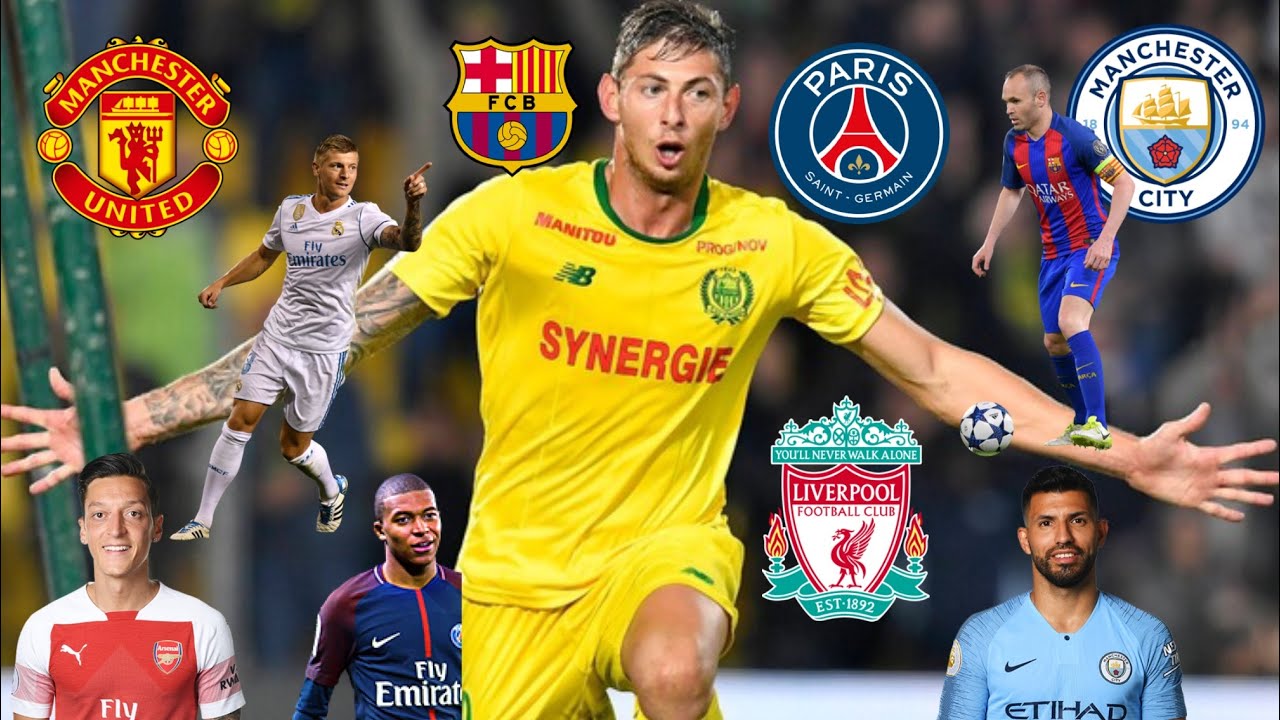 Famous Footballers and Clubs&rsquo; Tributes to Emiliano Sala