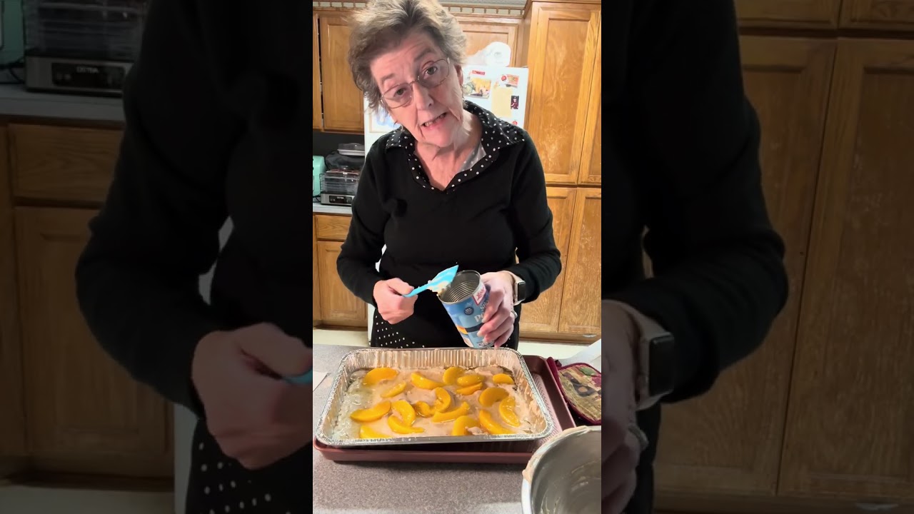 Quick and Easy Peach Cobbler 