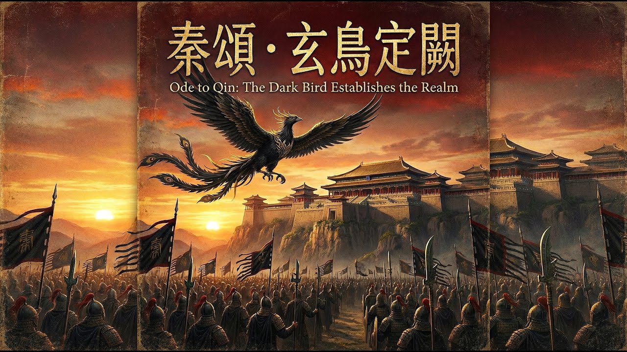 【秦頌·玄鳥定闕】震撼秦朝史詩戰歌 | 沉浸式編鐘與戰鼓 | 傳統古風純享 | Ode to Qin: The Dark Bird Establishes the Realm