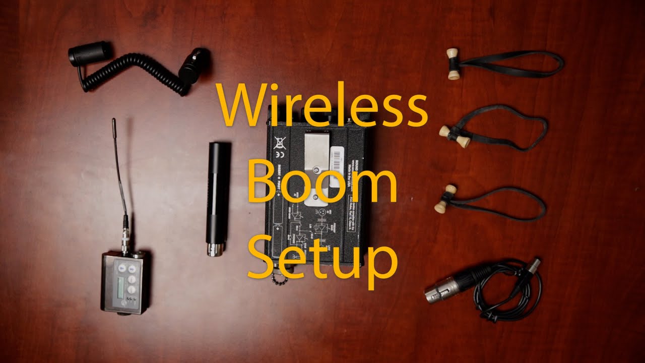 Wireless Boom Setup