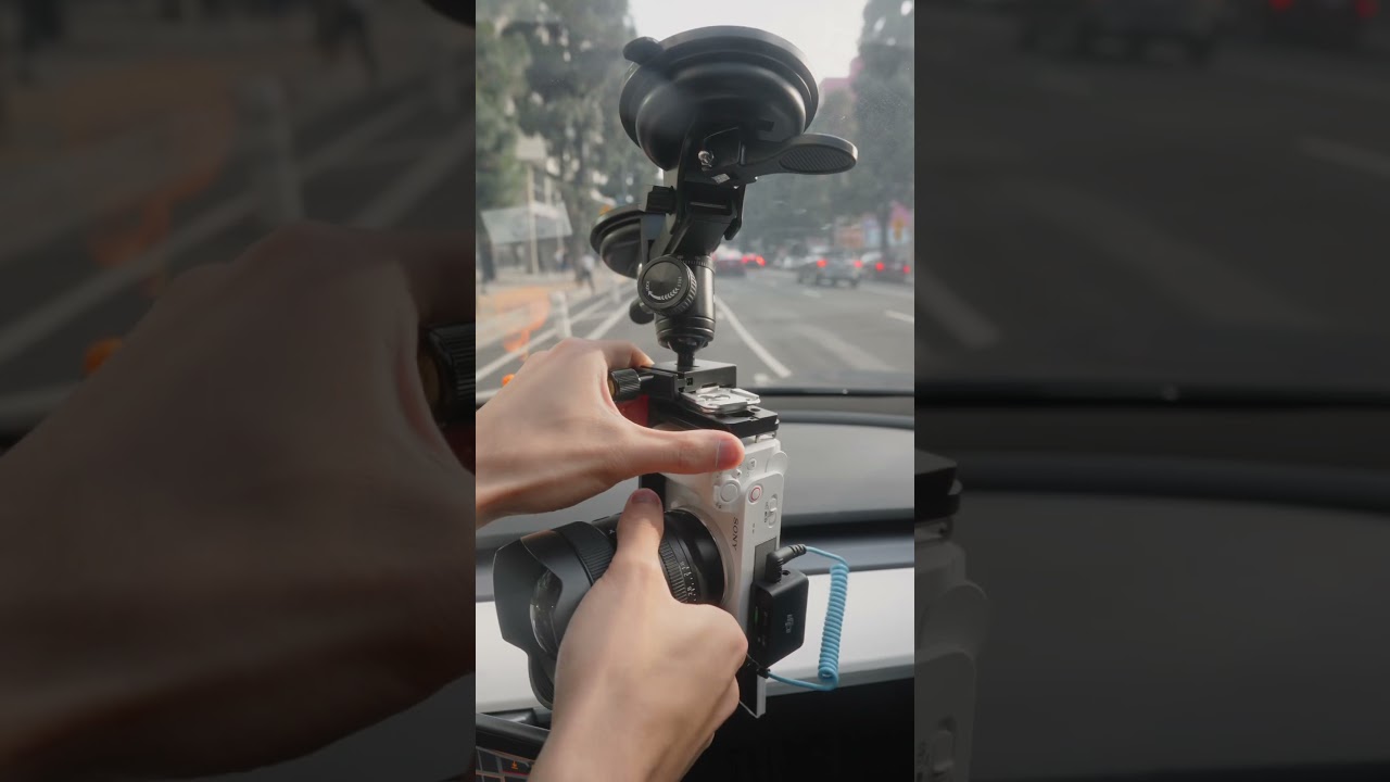 Mounting my $5000 camera to my car