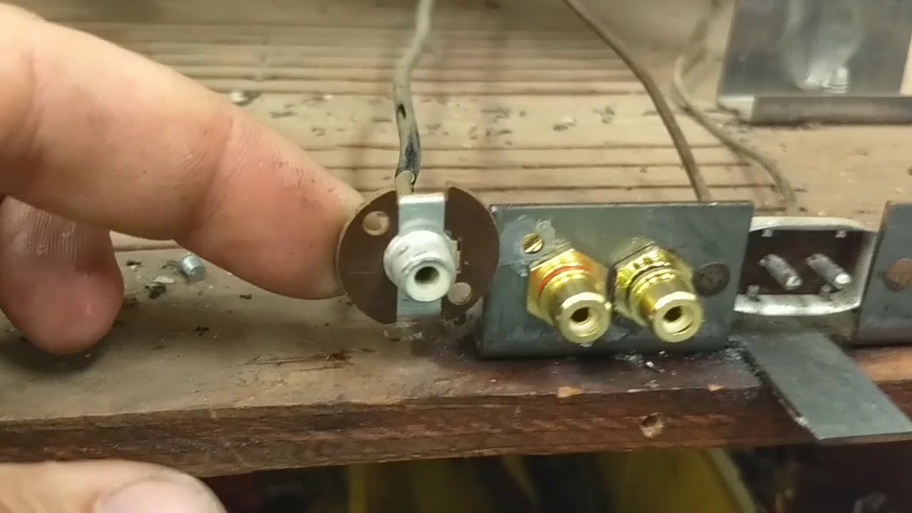 Adding a composite video input to a vintage tv - transformer operated