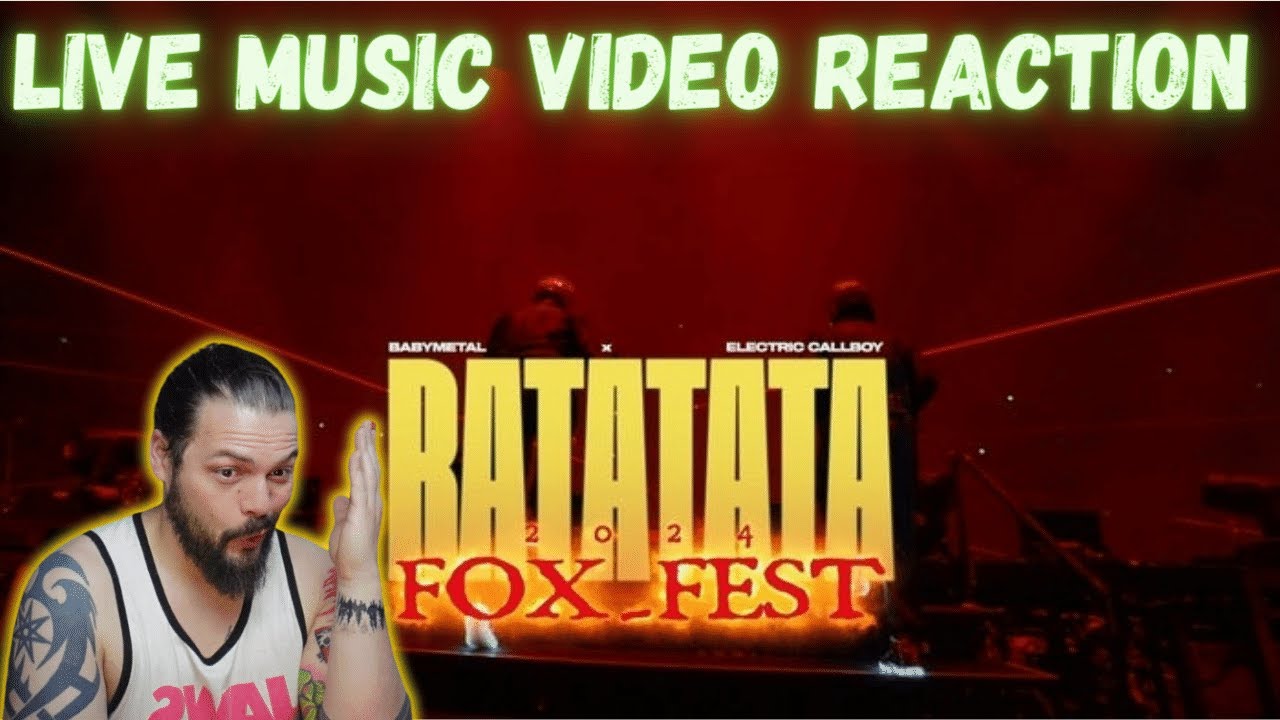 BABYMETAL X Electric Callboy - Ratatata (Official Live Video) - First Time Reaction