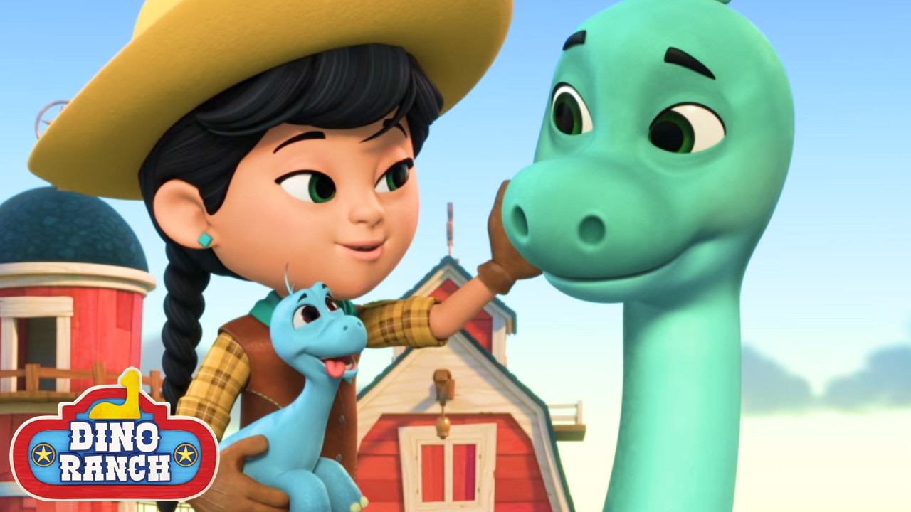 💖 &iexcl;Tiny ayuda con las tareas del rancho! | Dino Ranch Espa&ntilde;ol | Dibujos Animados para Ni&ntilde;os