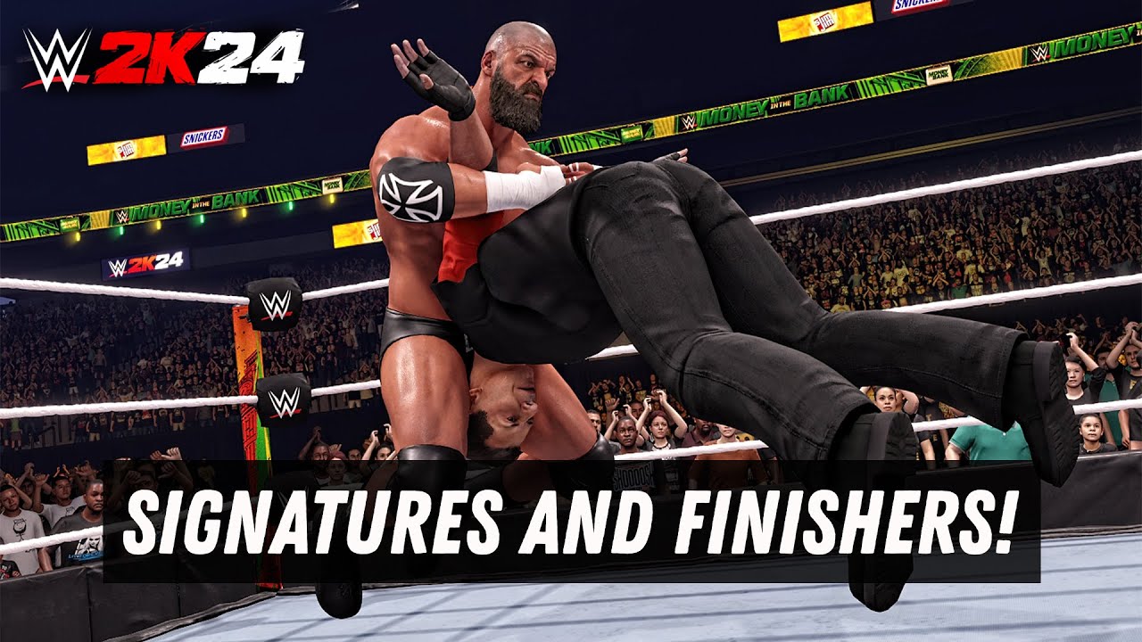 WWE 2K24 - All Signatures and Finishers!