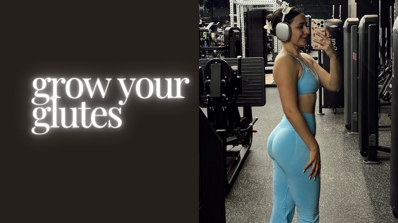 the ONLY workout you need to GROW your GLUTES! | full workout & tips 🍑