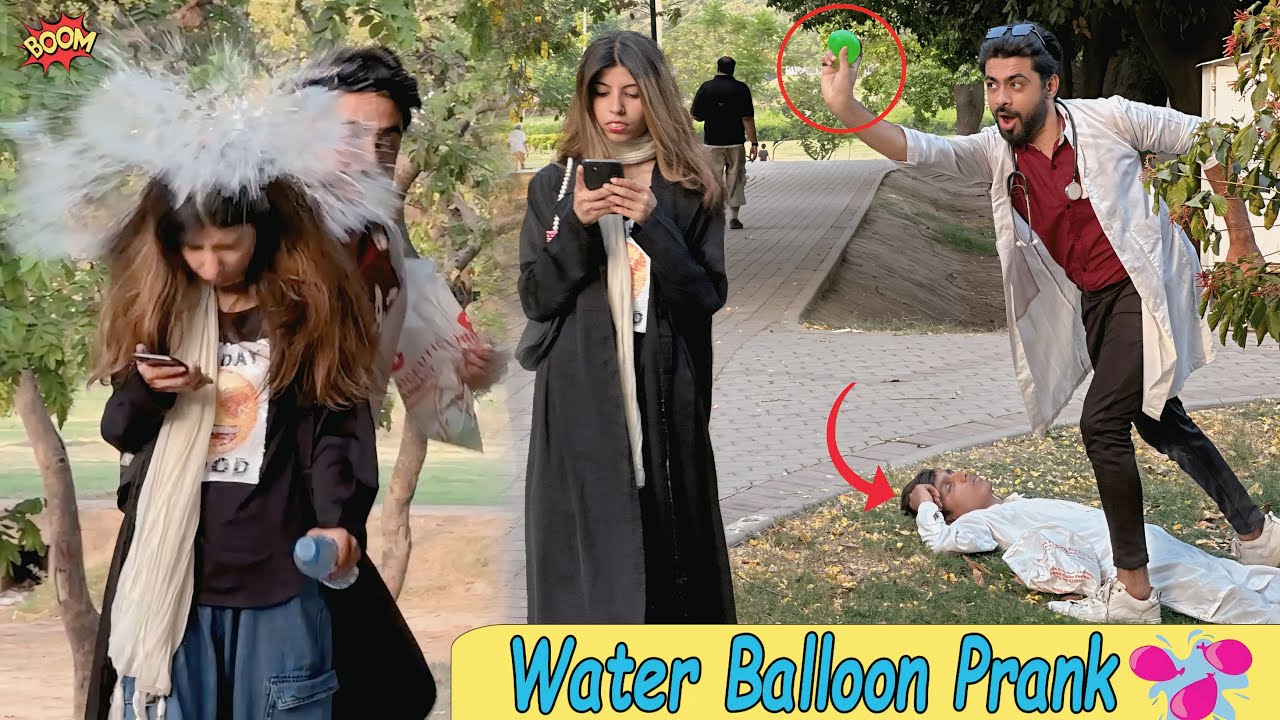 Water Balloon Prank || BY AJ-AHSAN ||