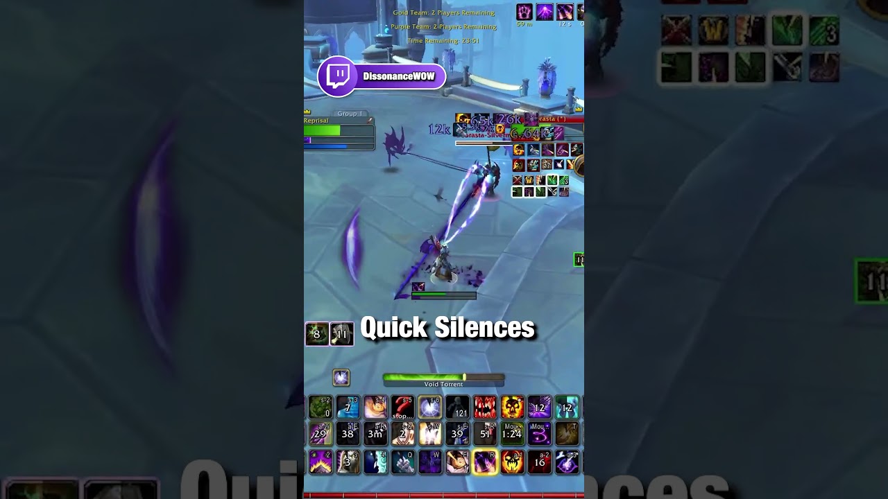 Shadow Priest PvP 10.2 - Quick Silences