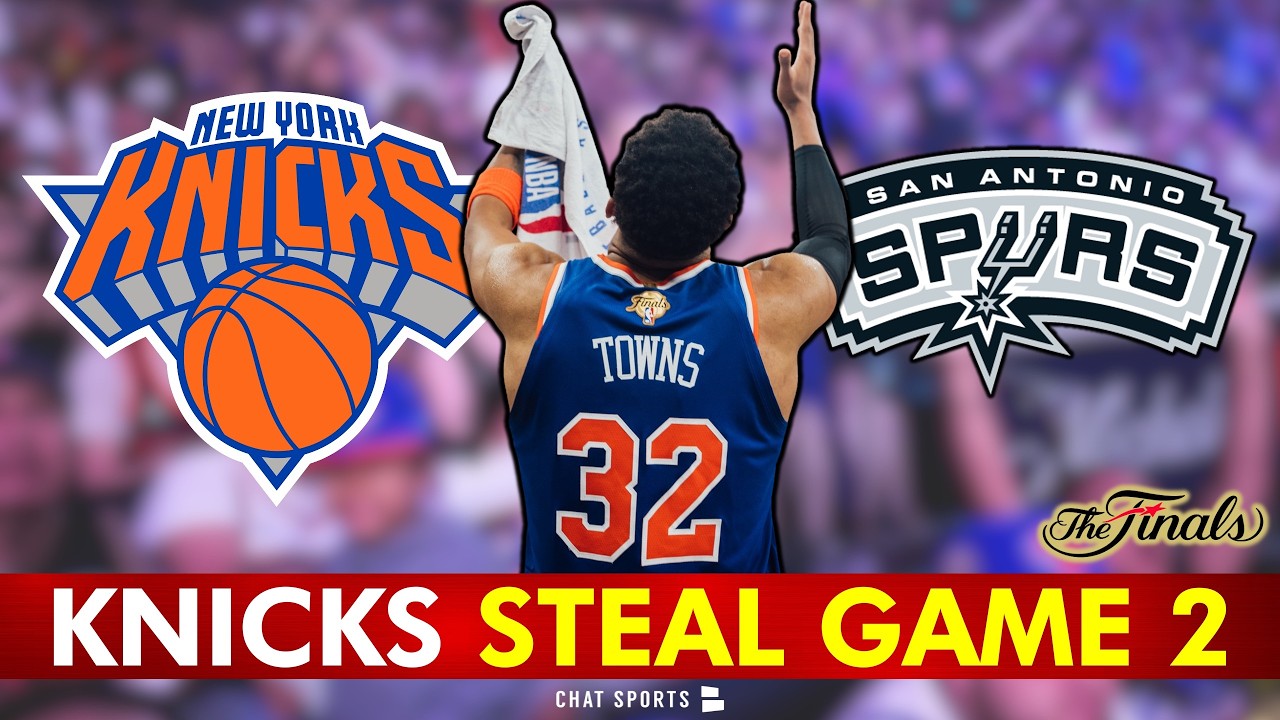 🚨Knicks Get GREAT NEWS In Game 2 WIN Of The NBA Finals vs. San Antonio Spurs | Knicks News