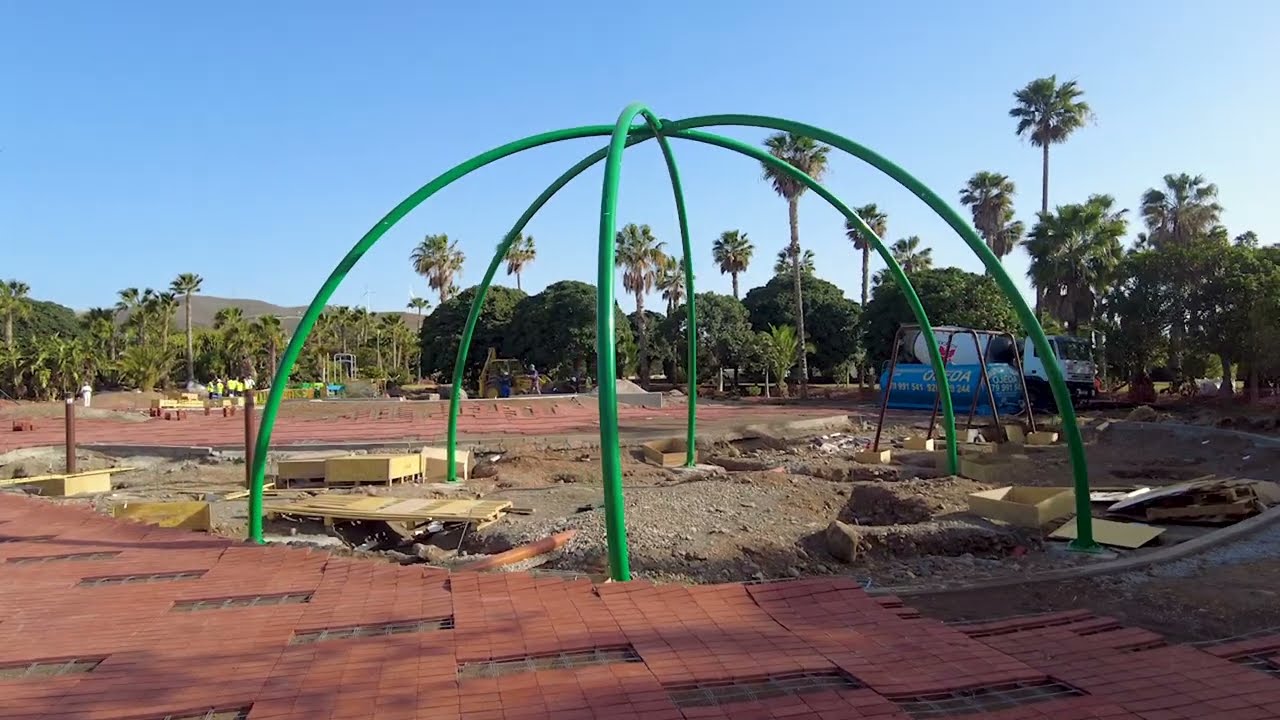 La zona infantil del Parque Urbano del Cruce de Arinaga se convertirá en la mayor del Sureste.