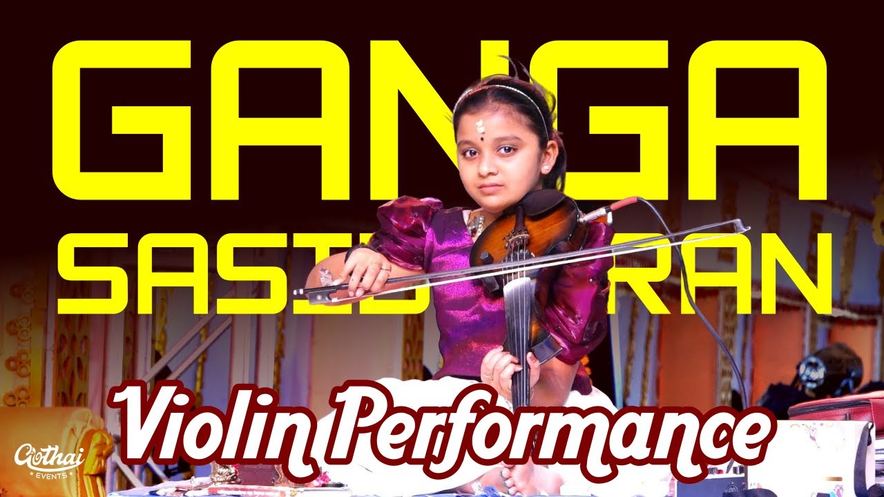 Ganga Sasidharan LIVE Violin Performance at 