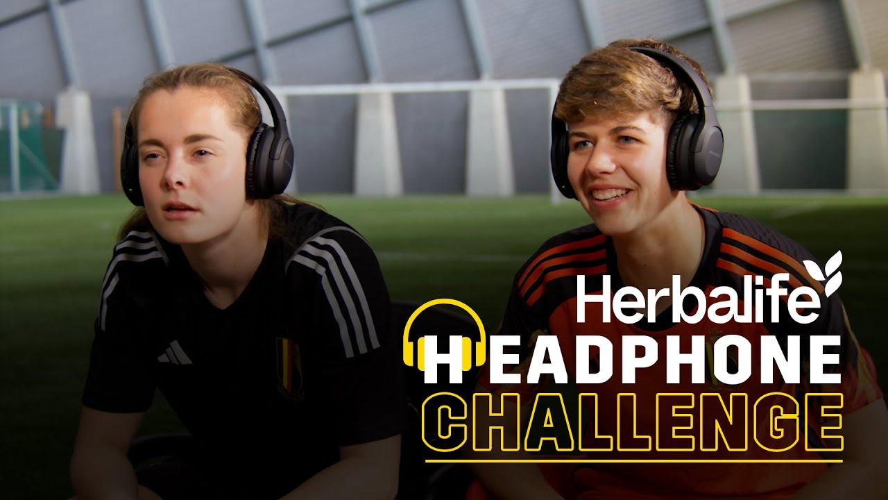 Herbalife Headphone Challenge with Delacauw, Lemey and Iliano | #REDFLAMES