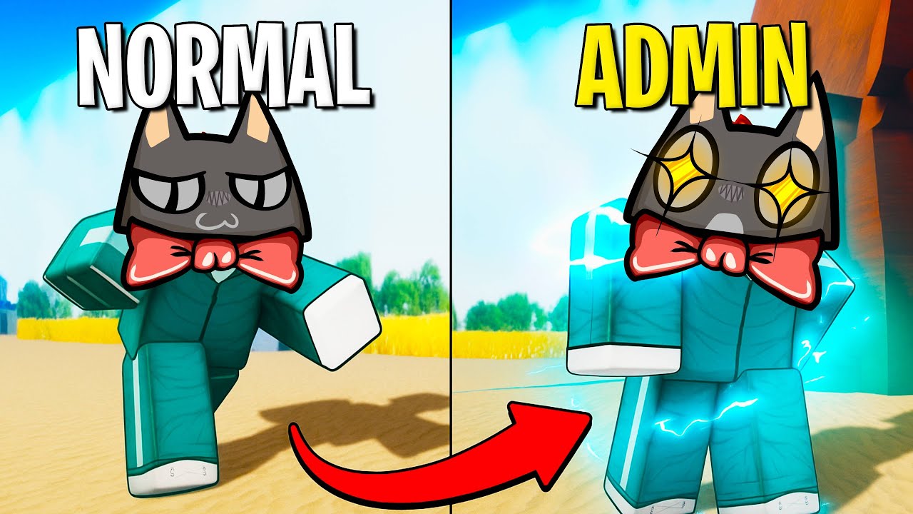 ¡ROBÉ PODERES de ADMIN en SQUID GAME! 😱🔥 (INK GAME ROBLOX)
