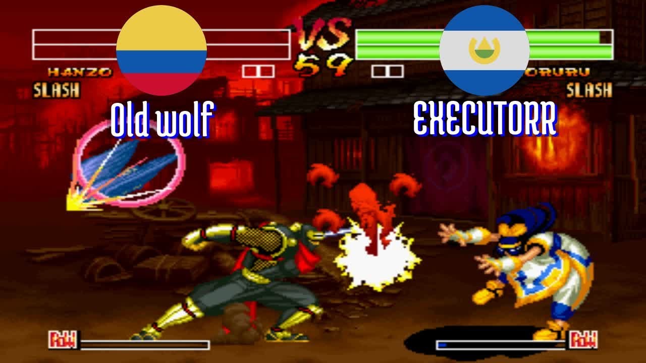 FT3 @samsho4: Old wolf (CO) vs EXECUTORR (SV) [Samurai Shodown IV Fightcade] Jan 14