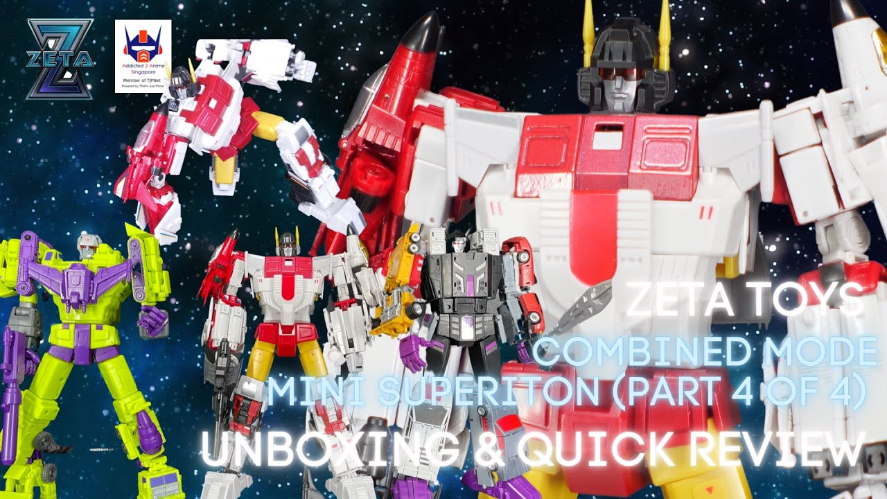 Zeta Toys Mini Superiton Combined Mode Part 4 of 4) Quick Review