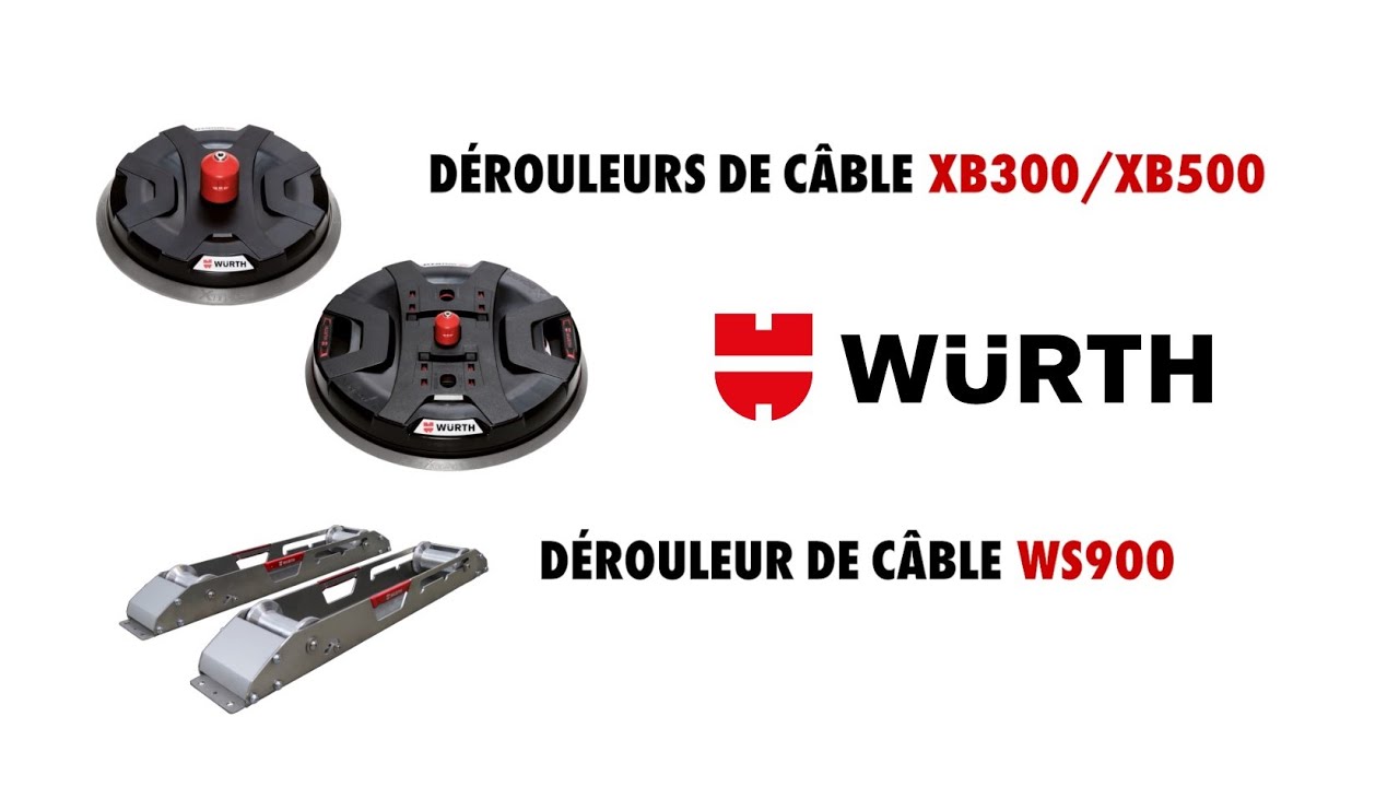 Dérouleurs de tourets de câble - Würth