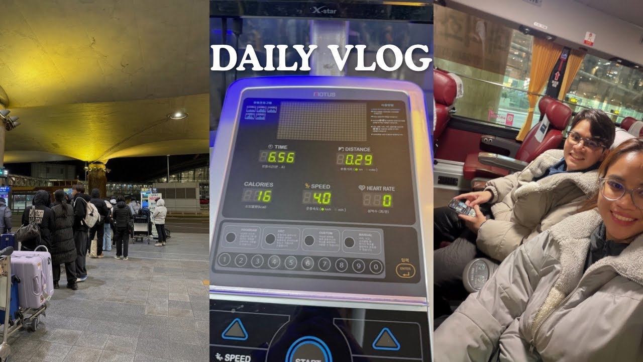 Life in Seoul 🇰🇷 | Working & studying together + Gym day